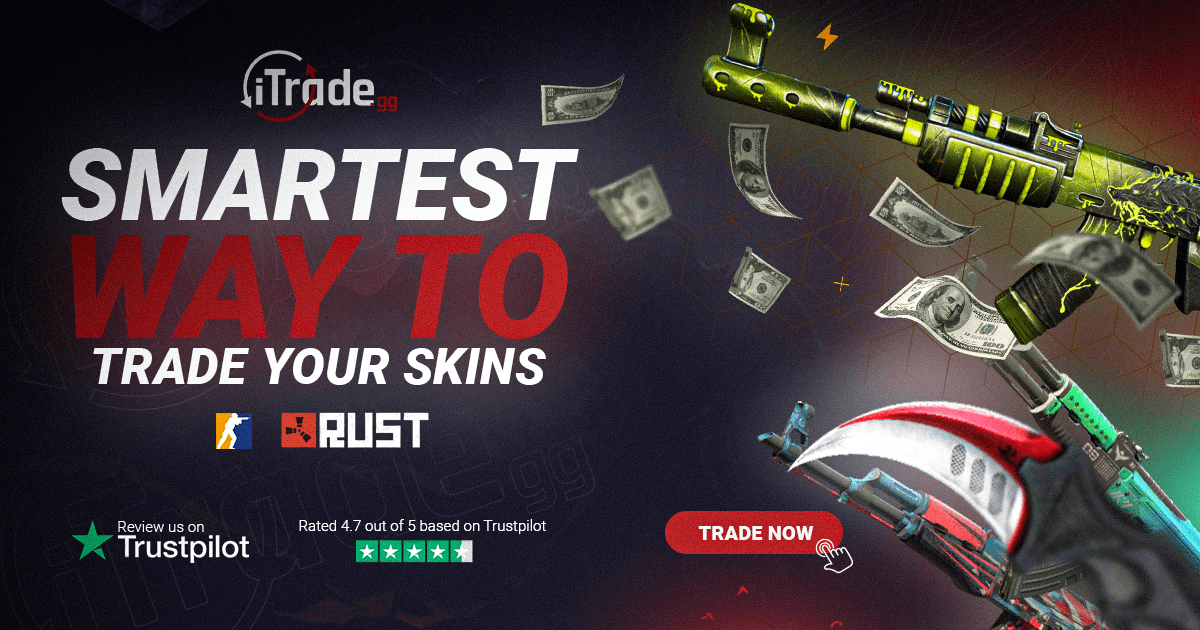 Trade Rust Skins — ITrade.gg Rust Skins Trading Bots