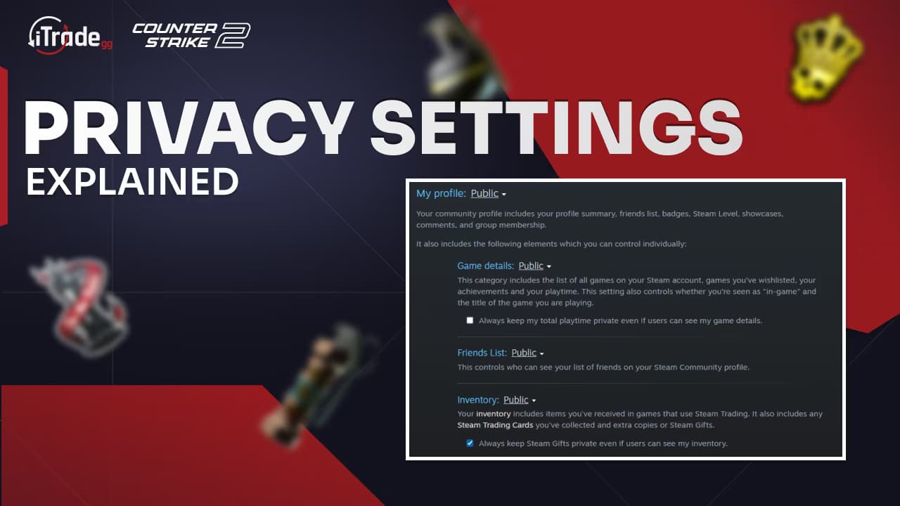 How To Change Steam Privacy Settings